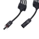 thumbnail image 2 of Conector de panel solar de 4 derivaciones, tipo Y, conector paralelo, cable de extensión para panel solar, adaptador de cable fotovoltaico, 2 of 8