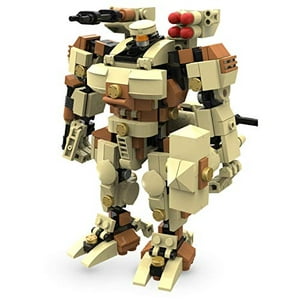 Bloques De Construcción Mybuild Mecha Frame Sci-Fi Series Titan 6012 Robot Figura De Juguete Mybuild