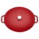 thumbnail image 3 of Cazuela STAUB 5,9 L Ovalada Poco Profunda Color Cereza, 3 of 6