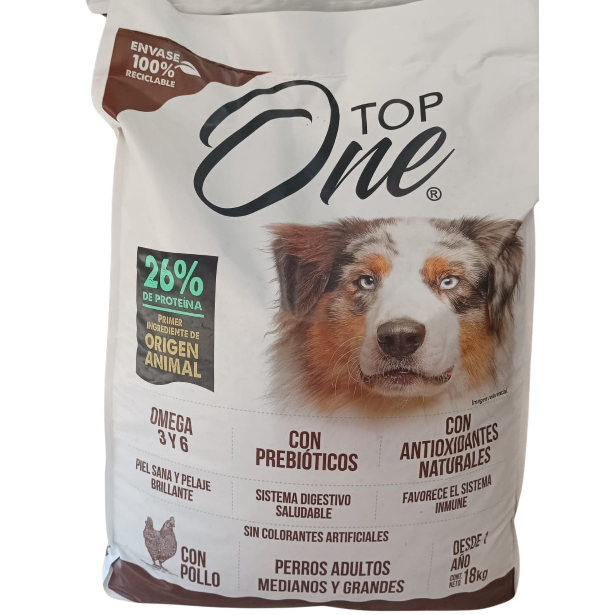 Top One 18kg Pollo Adulto