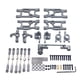 thumbnail image 4 of Kits de actualización RC, brazos oscilantes delanteros/traseros, varillas de , eje de dirección delantero/trasero para 144010 144001 , titanio, 4 of 5