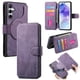thumbnail image 1 of Funda Billetera Magnética para Samsung Galaxy A55 Soporte Tarjetas Desmontable Morado, 1 of 6