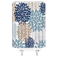 Genérico - Cortina De Baño Impermeable Más Forro De Ducha 180X180 Cm