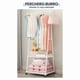thumbnail image 3 of Perchero Organizador Colgador De Ropa Con Ruedas Triangular, 3 of 4