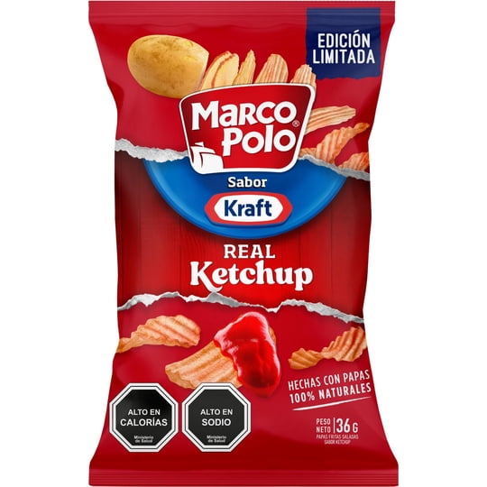 Papas Fritas Ketchup 36 g Marco Polo