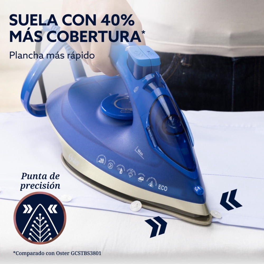 Oster AeroGlide Max S7800 Azul Claro, foto 6
