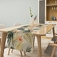 thumbnail image 2 of Camino de mesa moderno con hojas tropicales, retro, bohemio, 33 x 90 cm, 2 of 6