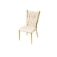 thumbnail image 1 of Silla Dorada Para Comedor Arthur Beige, 1 of 3
