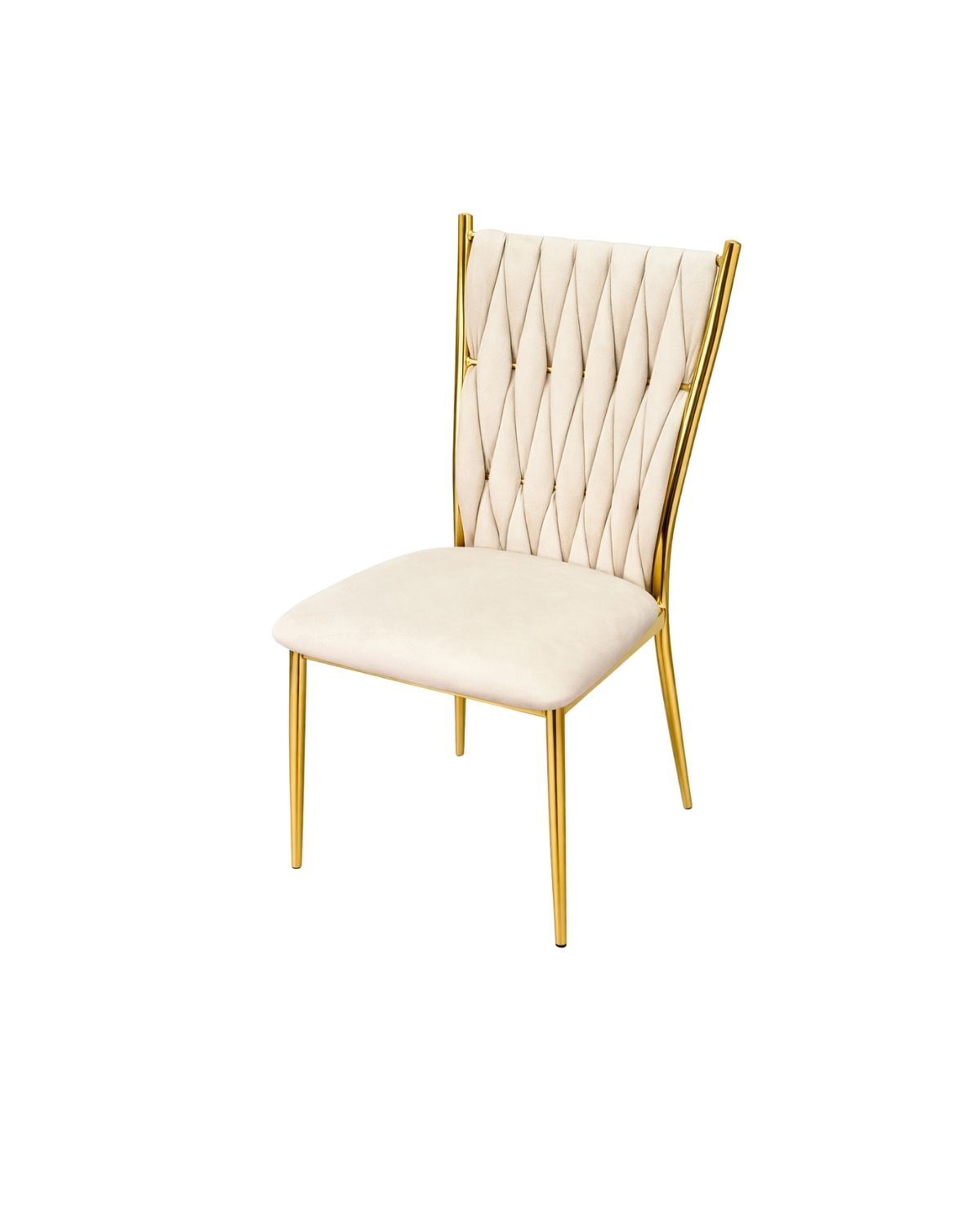 Habita2 Chile - Silla Dorada Para Comedor Arthur - Beige