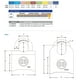 thumbnail image 3 of Candado Odis M62C 62mm Combinación, 3 of 6