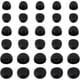 thumbnail image 1 of Puntas de Silicona para Audífonos QfwdfcTrenz 30u 4-6.5 mm Negro, 1 of 3