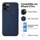 thumbnail image 3 of Carcasa Silicona Azul Marino iPhone 11 Pro + 2 Micas Vidrio Templado, 3 of 4