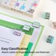 thumbnail image 4 of Clips de papel BUNCLIP - Pack de 20, capacidad de 50 hojas, 4 of 8