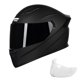 thumbnail image 1 of Casco Crown Racing F-700 DOT XL con 2 visores, 1 of 8