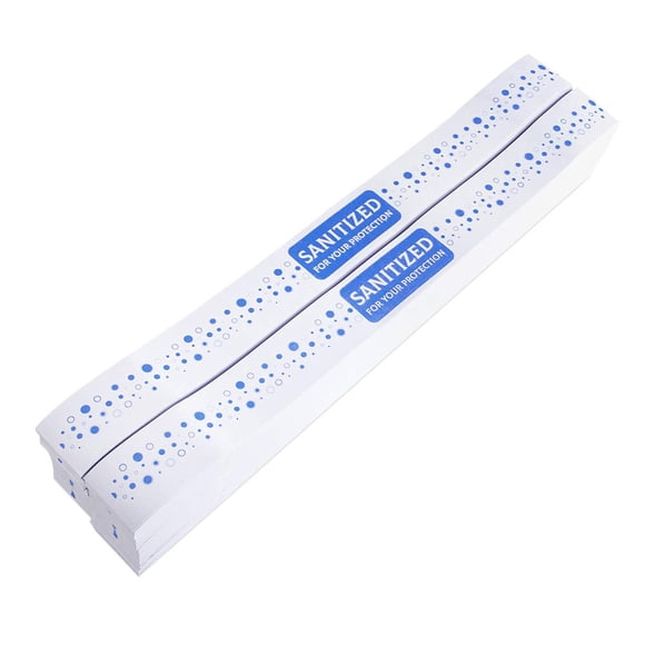 Banda Desechable para Asiento de Inodoro ESSENTIAL 42x4 cm 1000 unidades