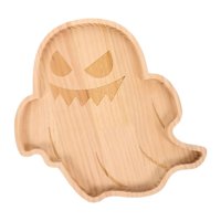 Magideal - Bandeja Para Servir De Halloween, Tabla De Madera Para Charcutería, Bandeja De Bambú Para Aperitivos, Tabla De Cortar, Decoración Festiva, Adecuada Pa