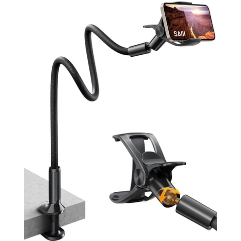 Soporte Saiji Con Cuello De Cisne Para Cama, 98 Cm, Brazo De