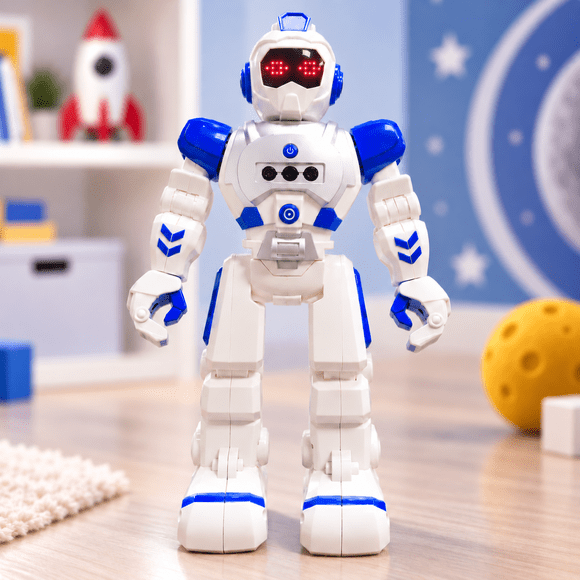 Robot Inteligente Juguete Niños Control Remoto Luz Sonido