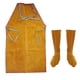 thumbnail image 1 of 1 par de zapatos protectores de soldadura y 1 delantal de soldadura, 1 of 6