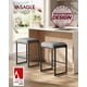 thumbnail image 2 of Taburetes de bar VASAGLE EKHO Collection, altura de mostrador, juego de 2, 2 of 9
