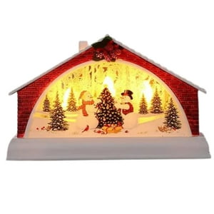 Bohemik - Casa Navideña Mono De Nieve