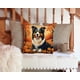 thumbnail image 3 of Almohada decorativa Caroline's Treasures Collie Fall 14x14, 3 of 6