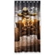 thumbnail image 1 of Cortina de ducha de motocross con ganchos (91 x 183 cm), 1 of 3