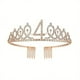 thumbnail image 2 of 1pc, 3th To18th Birthday Crown, Crystal Crown Birthday Anniversary Decoration, Happy Birthday Party Supplies, Birthday Decoration, Party Decor, Party Supplies, 2 of 3