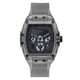 thumbnail image 1 of Funda de silicona Watch GUESS para hombre con correa gris de 43 mm y esfera azul marino, 1 of 5