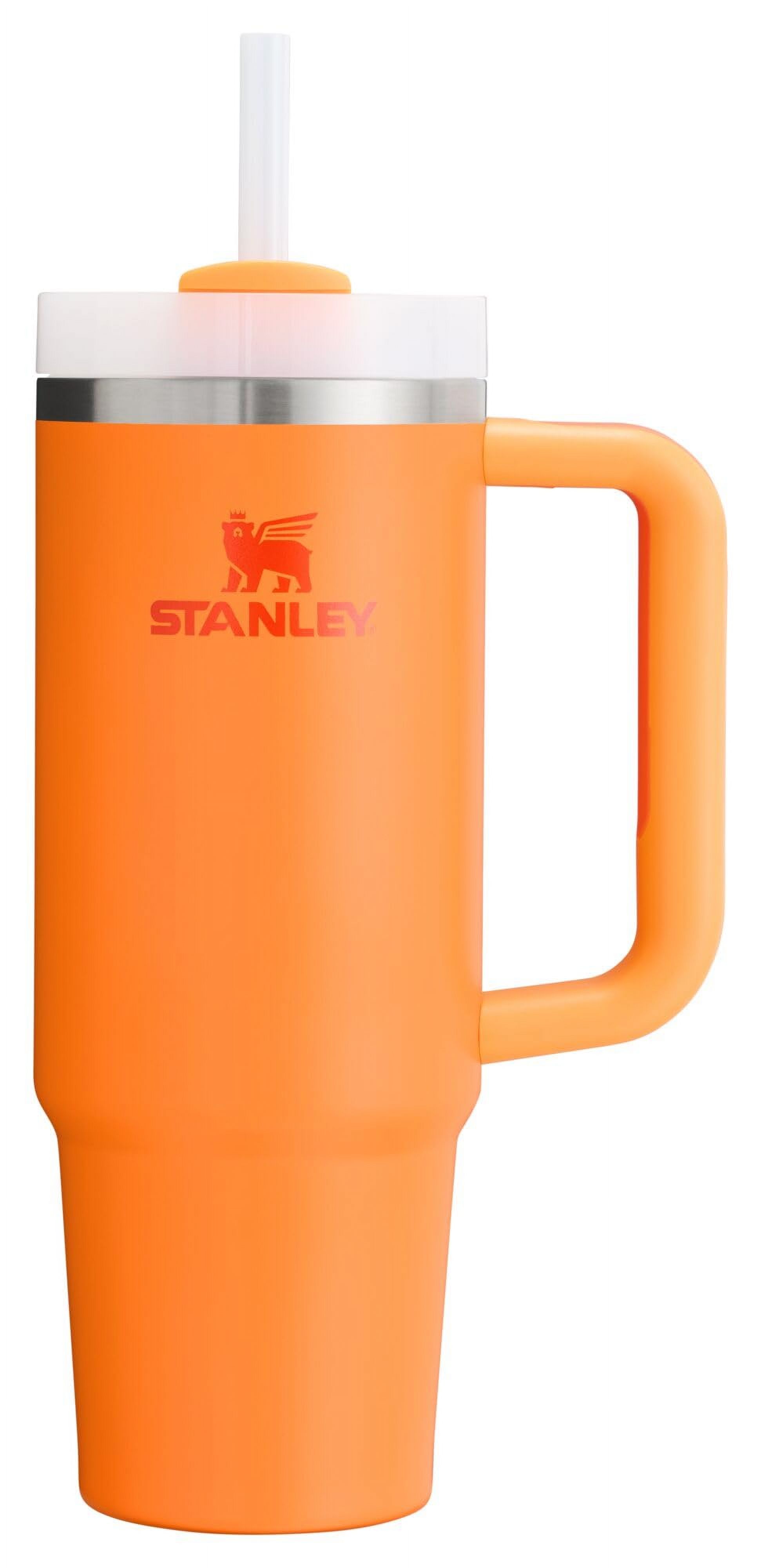Vaso Stanley Quencher H2.0 Con Mango Y Pajita, 900 Ml, Goldenrod