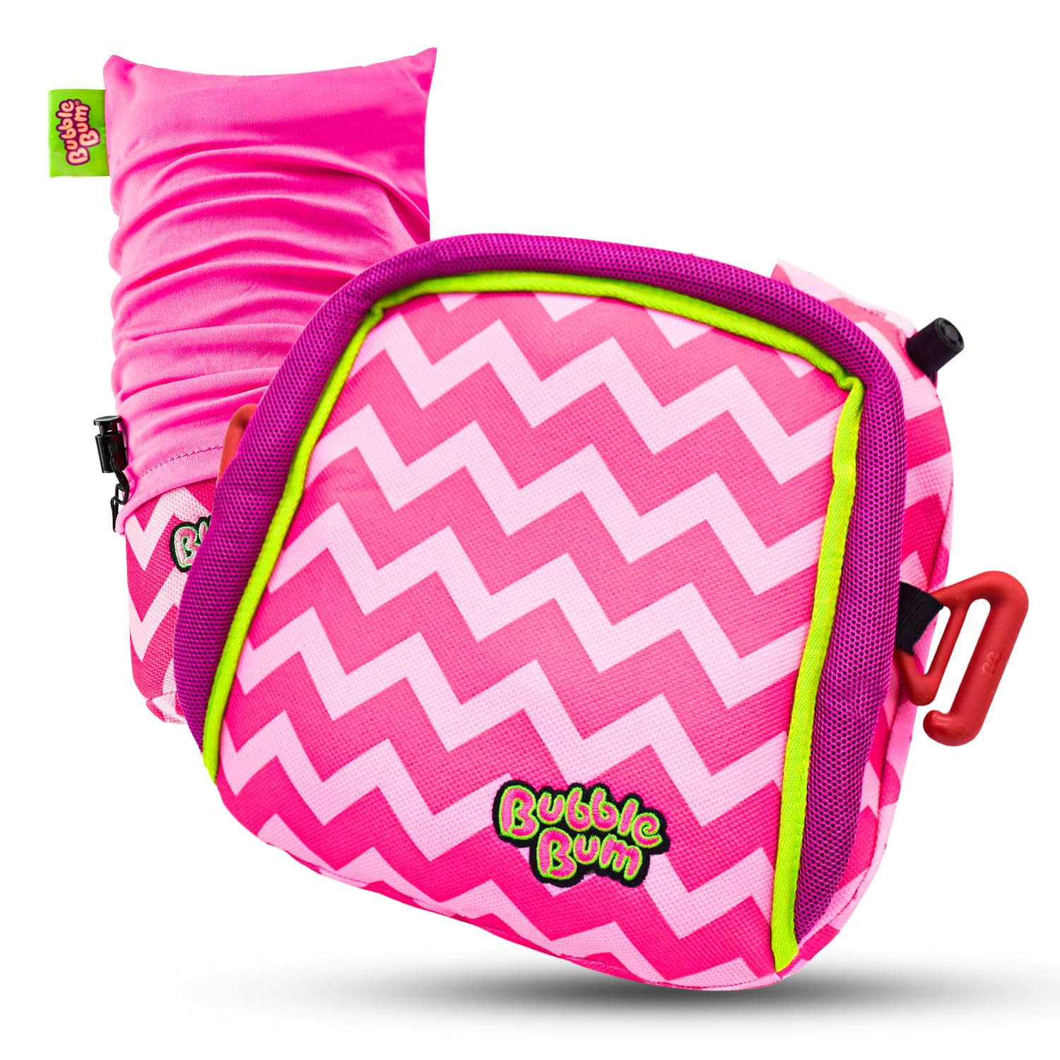 Bubblebum - Asiento De Coche Inflable Sin Respaldo Pink