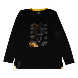 Polera Niño Negro Pillin