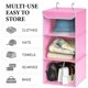 thumbnail image 5 of Organizador de armario Simple Houseware de 3 estantes, rosa, 57 L, 5 of 7
