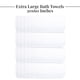 thumbnail image 5 of Toallas de baño Tens Toallas extra grandes, 100% algodón, paquete de 4, 5 of 7