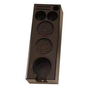 Magideal - Estación De Compactación De Café Expreso, Soporte Para Filtro De Café, Accesorios Para Máquina De Café Expreso, Herramienta De Barra Multiusos Para Re