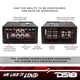 thumbnail image 3 of Amplificador DS18 ION1600.4D 4 canales 240 W Rms @ 4 ohmios clase D, 3 of 7