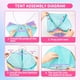 thumbnail image 3 of Doll House Style Shine, portátil y plegable, con más de 60 unidades y 2 muñecas, 3 of 7