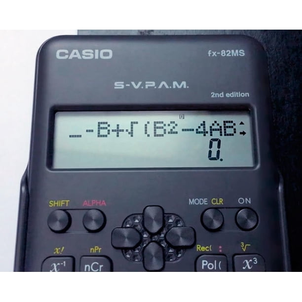 Calculadora Cientifica Casio Fx-82ms Original negro Lider
