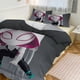 thumbnail image 1 of Spidey & His Amazing Friends Ghost Spider Gwen 3 Piece Bed Set - Bedding Includes Comforter & Pillow Shams -Kids Bedding Bed Sheets, 1 of 5