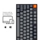 thumbnail image 3 of Teclado mecánico Keychron K10, tamaño completo, inalámbrico, USB, rojo, 3 of 8