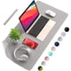 thumbnail image 1 of Protector de escritorio de piel sintética de doble cara, alfombrilla grande para ratón, tapete de escritura, impermeable, organizador para escritorio, oficina, hogar, mesa, decoración de juegos (rosa/, 1 of 6