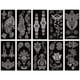 thumbnail image 4 of Kit de plantillas de tatuajes de henna XMASIR, paquete de 24 hojas, 4 of 9