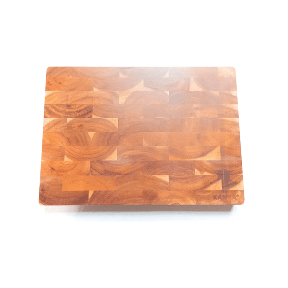 Kanka - Tabla Para Cortar End-grain (l) Color Marrón Liso