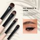 thumbnail image 5 of Brochas de maquillaje Jessup T509, 5 unidades, fibra vegana de doble punta, 5 of 6