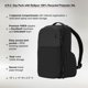 thumbnail image 2 of Mochila Incase A.R.C. Daypack 24L para laptop y viaje, negra, 2 of 9