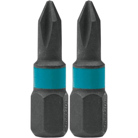 Puntas Insertables Phillips Makita A-96453 Paquete De 2 De 2.5 Cm
