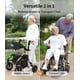 thumbnail image 2 of Silla de transporte Rollator Walker VOCIC Z51 para personas mayores, 2 of 9