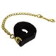 thumbnail image 5 of Cobre Caballo Ecuestre Cuerda De Plomo Correas Pony Rein Halter Cadena De Agarre Negro, 5 of 5