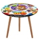 thumbnail image 1 of Bloons TD-theme Fitted Round Tablecloths Elastic Edged Table Covers Waterproof Table Cloth for Kitchen Holiday Party Tables Decor 120cm, 1 of 6
