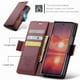 thumbnail image 4 of CaseMe tipo cartera Samsung Galaxy Z Fold 7 5G con cierre magnético, RFID, tarjetero, soporte, carga inalámbrica, 4 of 5